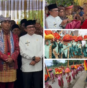 Bupati Tanah Datar Eka Putra Buka Pestival Budaya Koto Baru Basinggang